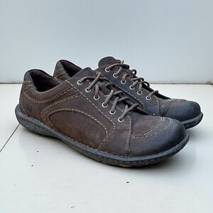 Born Lace Up Leather Low-top Oxfords in Brown Size US 9; EU 40.5 LIKE NEW